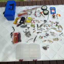  🎣 Tackle Box Set – Lures, Hooks, Weights & More 