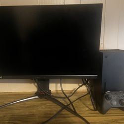 X Box And Monitor