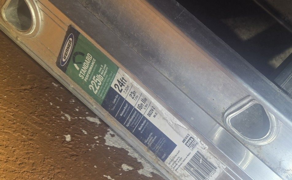 24' Werner Extension Ladder