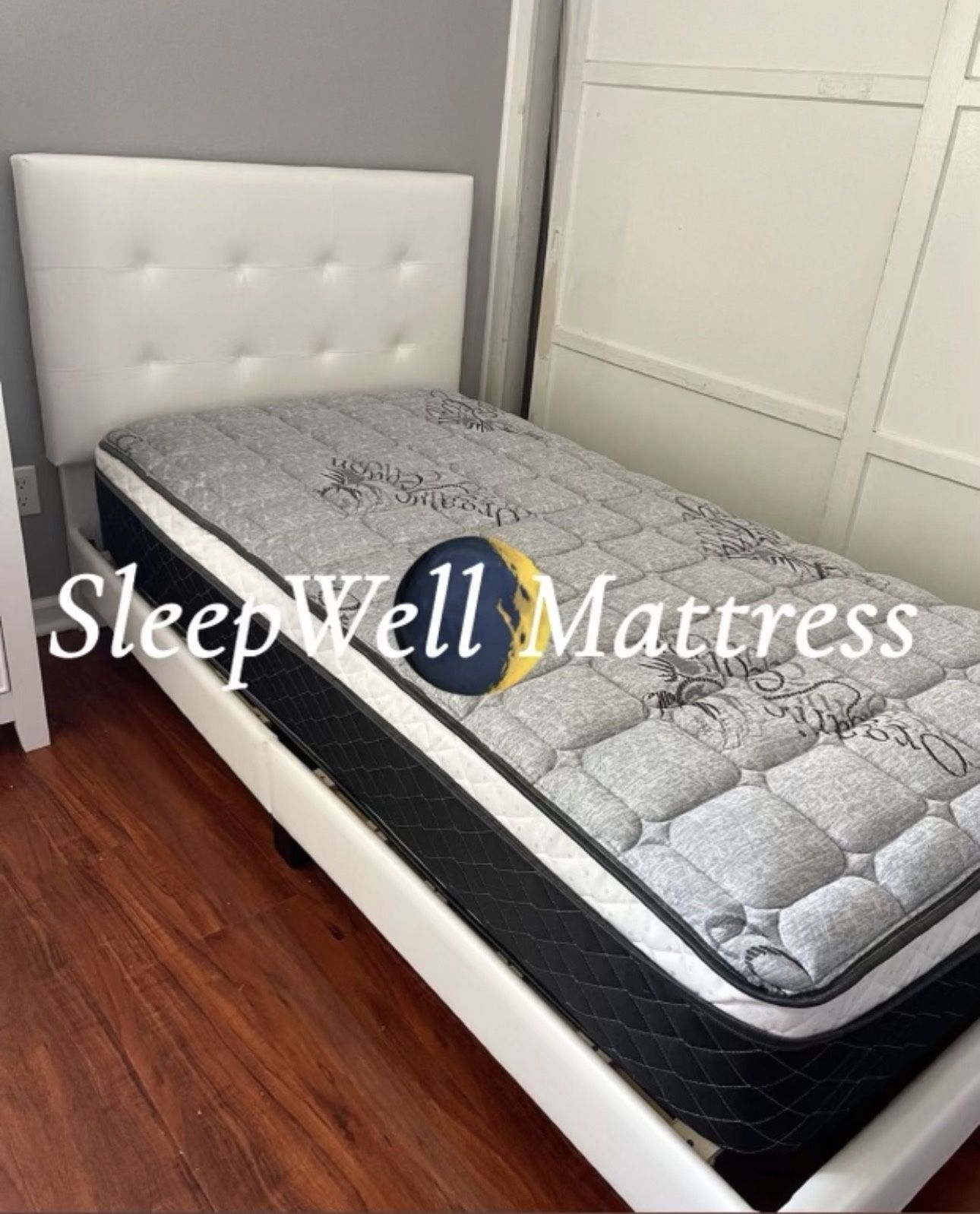 Twin Size Bed Frame With Mattress Included