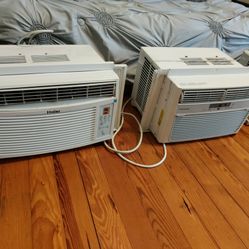 2 AC'S 5,000 and 6,000 BTU