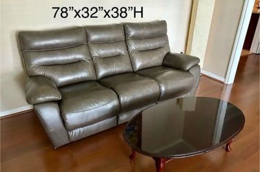 3 Seat POWER Recliner/sofa