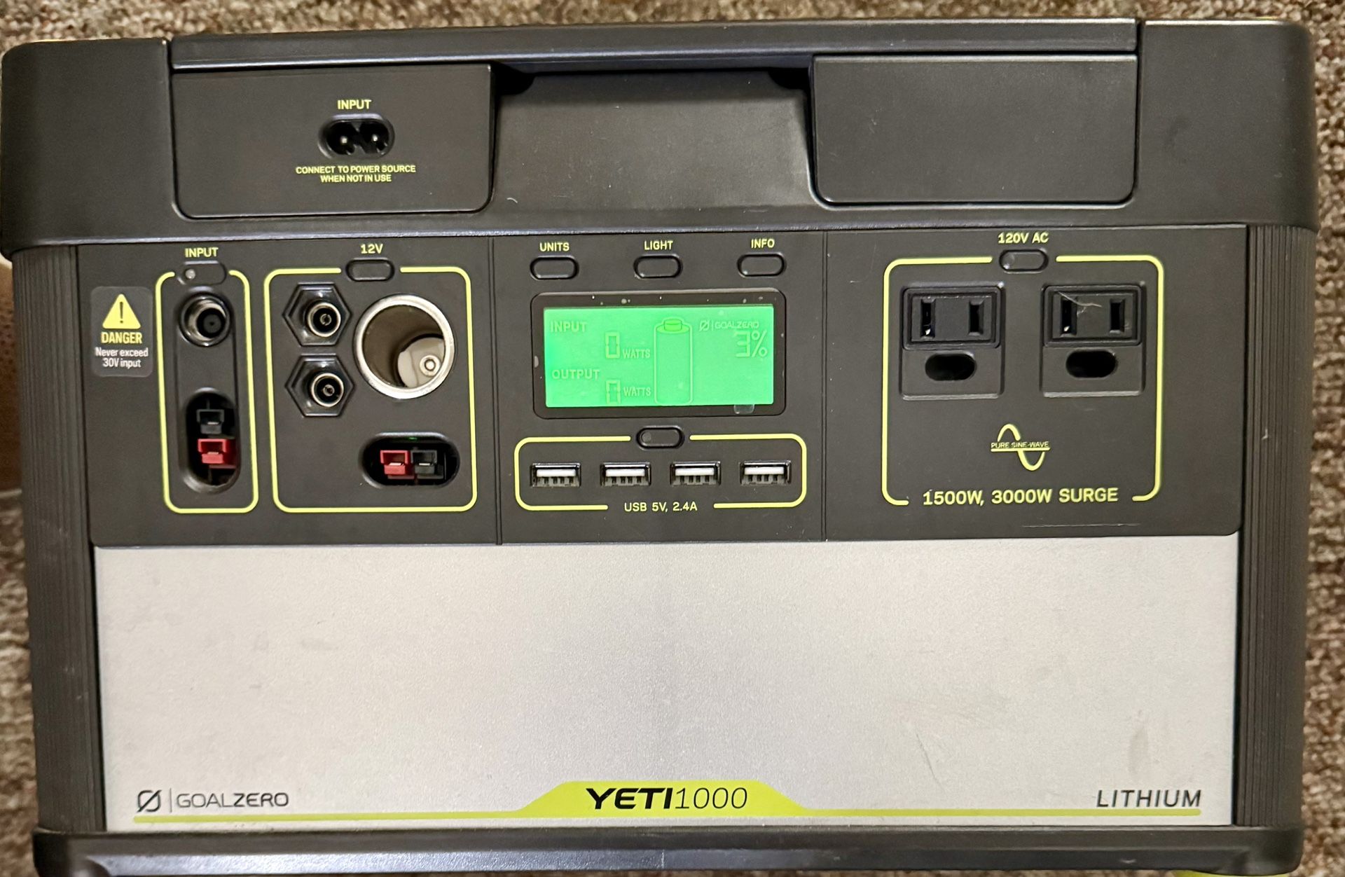 Yeti 1000 Power Station 