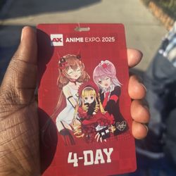 Anime Expo 2025 4-Day ( For Sunday)