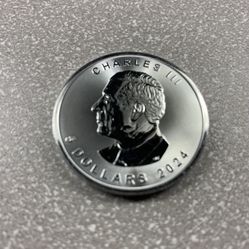 1oz Silver Maple Leaf Coin (BU)