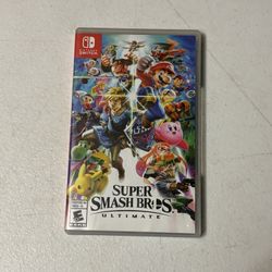 Nintendo Switch Super Smash Bros Ultimate game