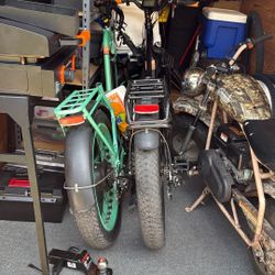 2 Electric Bikes 