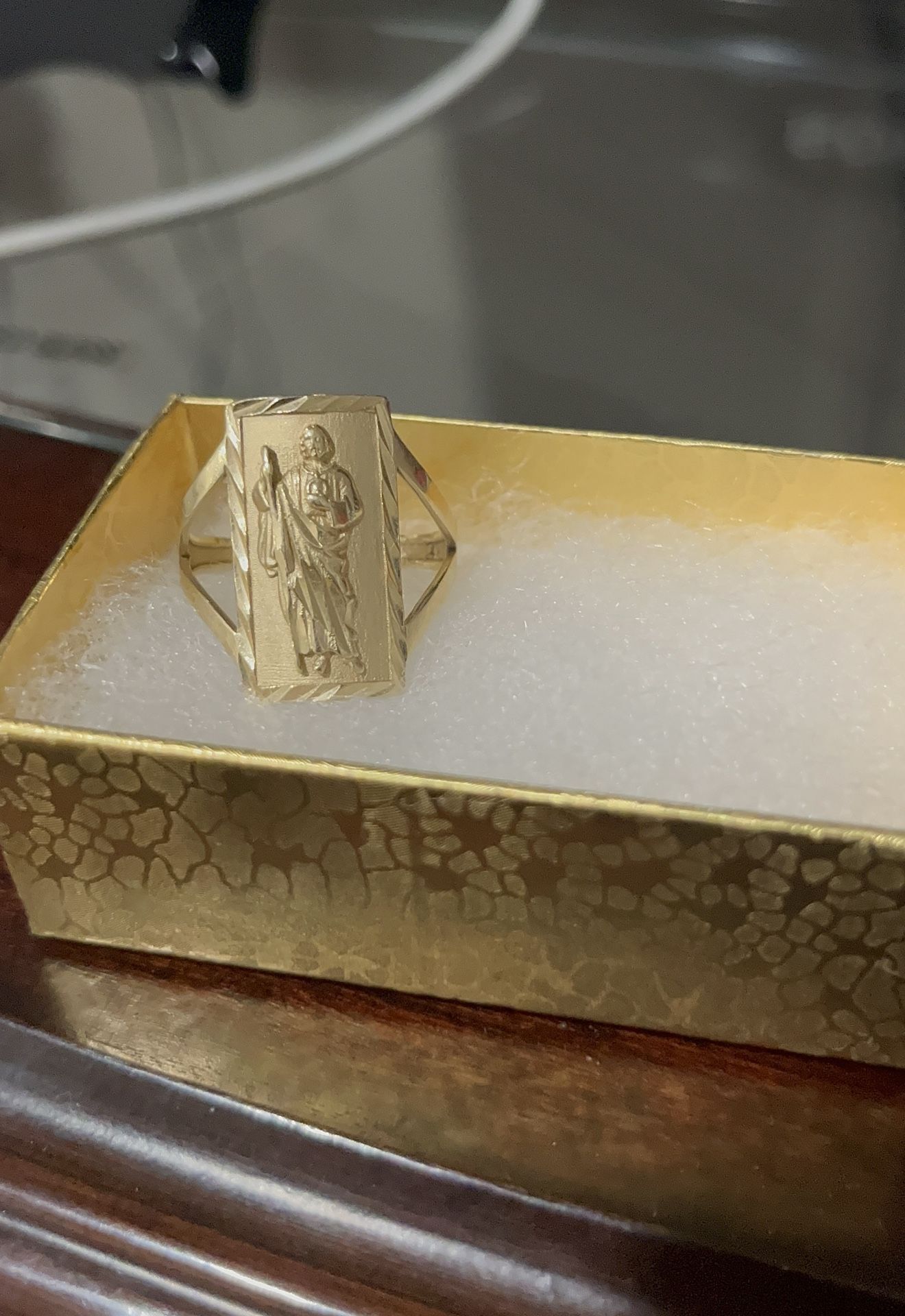 Gold 14k San Judas Ring