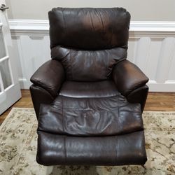 Lazy Boy Brown Leather Chair