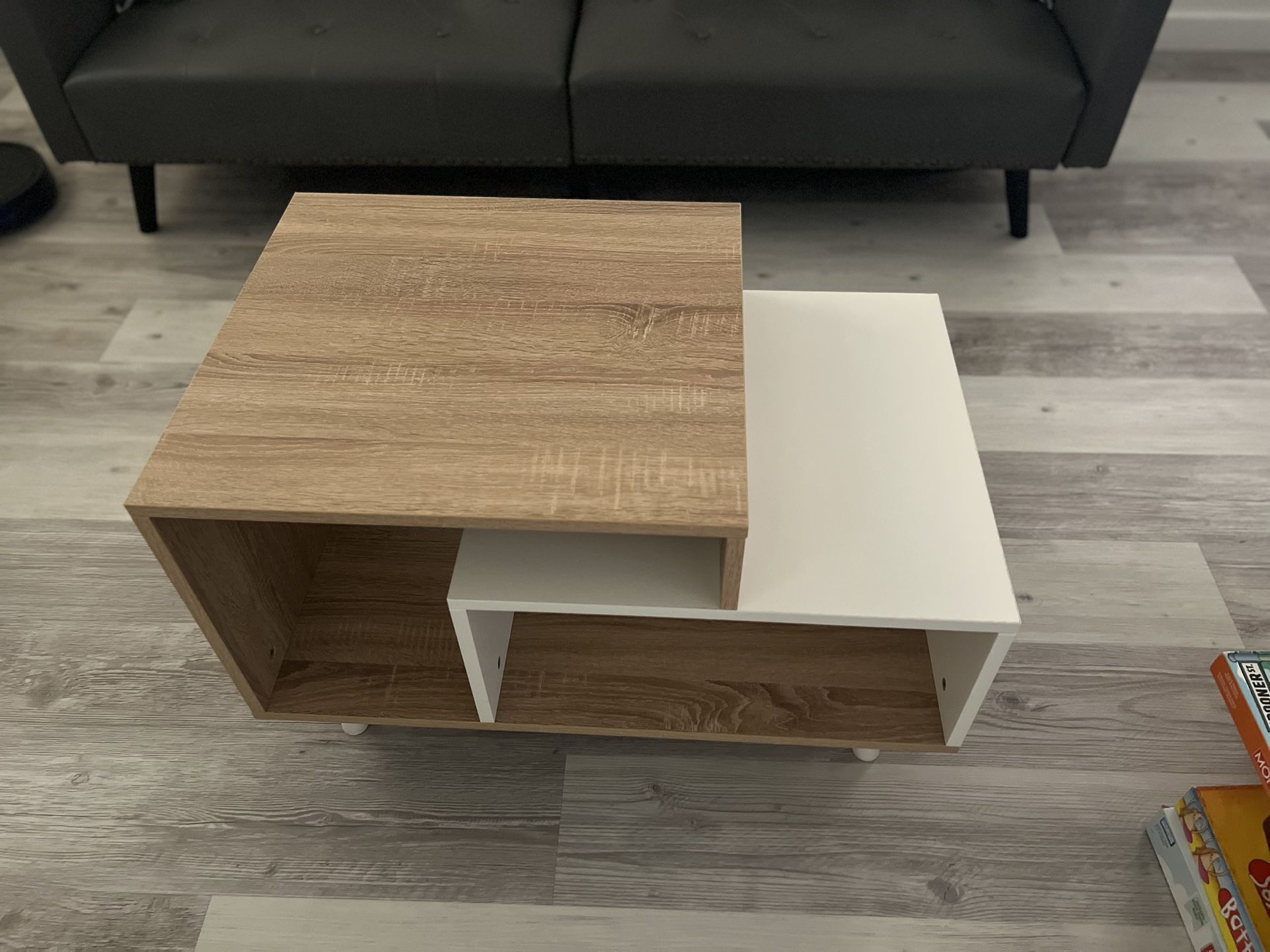 Two-Tone Coffee Table – Modern & Compact – $55 OBO