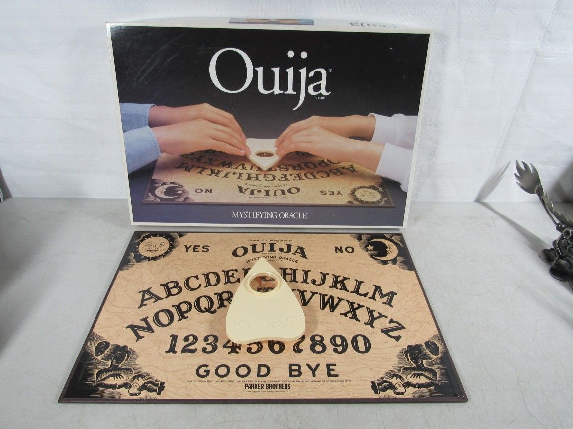 1992 OUIJA Parker Brothers Mystifying Oracle Game Board Complete