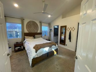 Queen bed frame