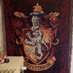 Harry Potter Gryffindor Wall Hanging Tapestry