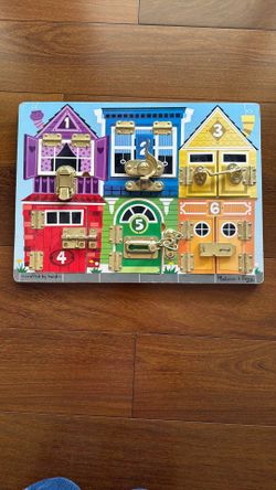 Melissa & Doug Latches Board Puzzle