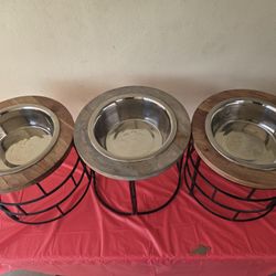 Dog Bowls With Stand