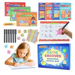 Magic Grooved Writing Practice for Kids Ages 3-8 