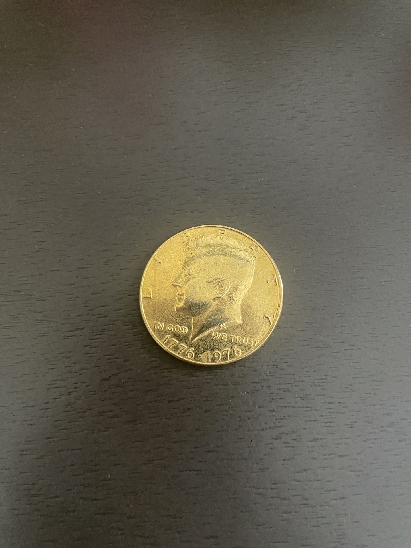 Bicentennial Kennedy 1776-1976 Gold Half Dollar