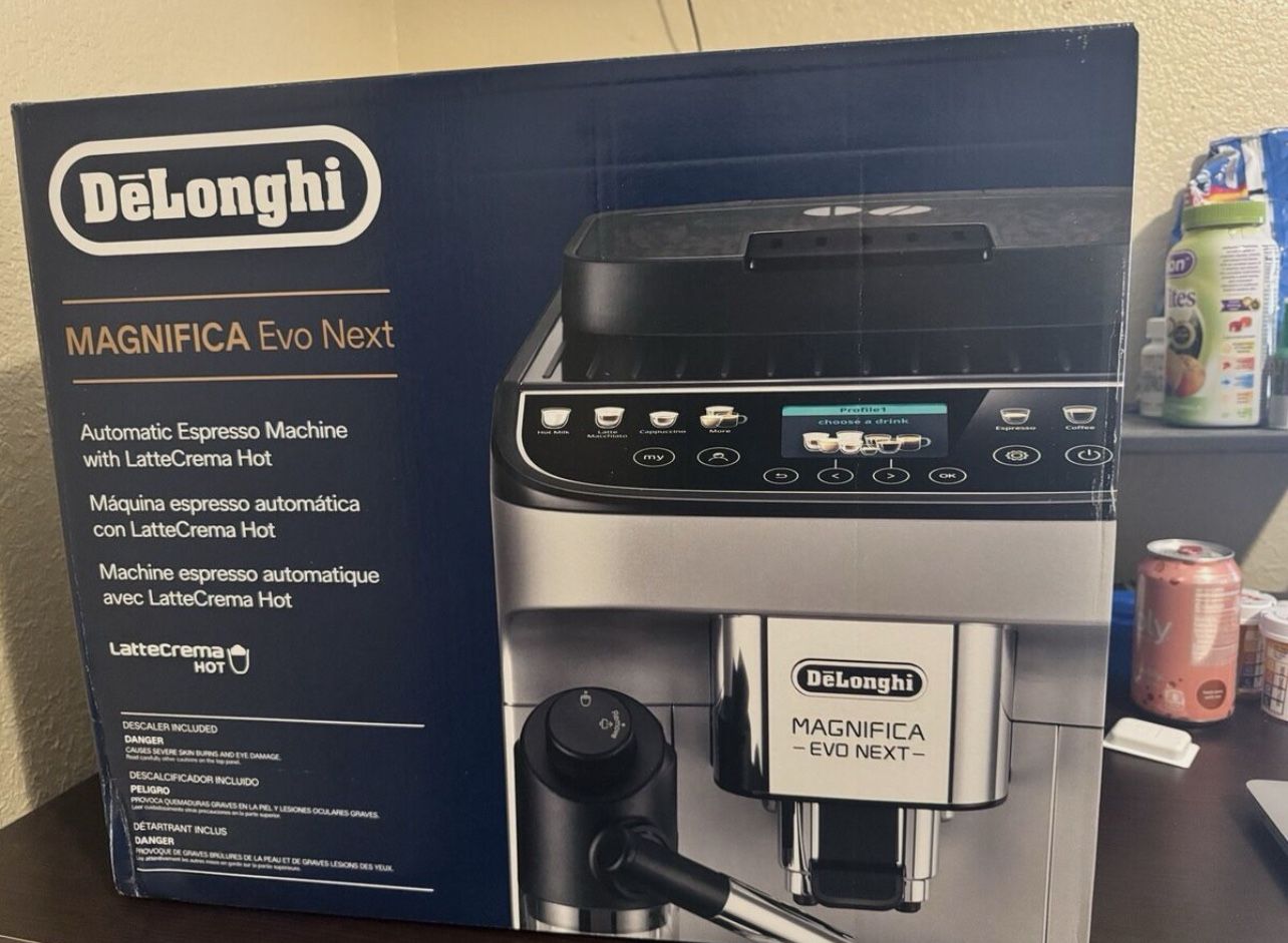 De'Longhi Magnifica Evo Next Espresso Machine ECAM3108OSB