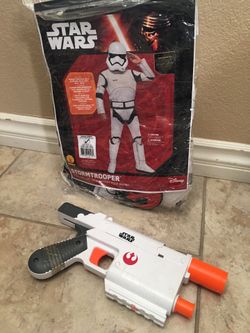 Boys storm trooper costume