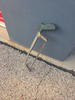Vintage Viking Hacksaw with Green Handle