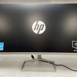 HP Laptop And HP Gaming Monitor 