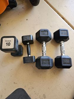Dumbbells 25s +10s