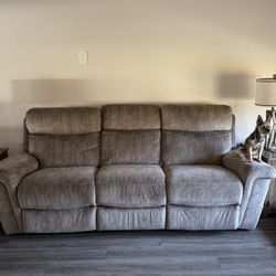 Sofa With Two Recliners