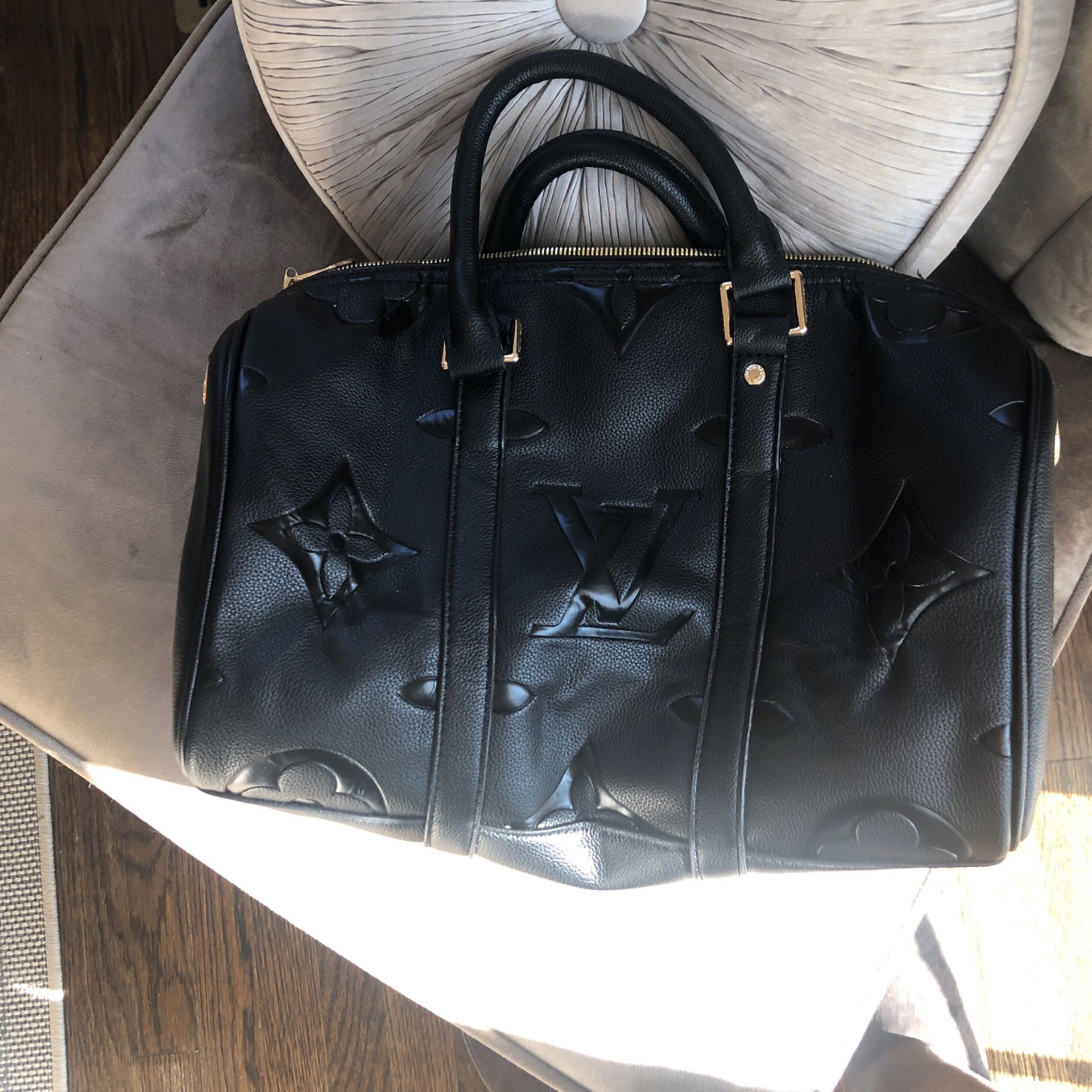 Gorgeous Black Duffle Bag