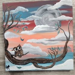 Owl Paintings By Me 