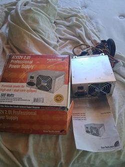 Star Teck 500 watts power suppy