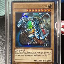 Blue eye white  dragon