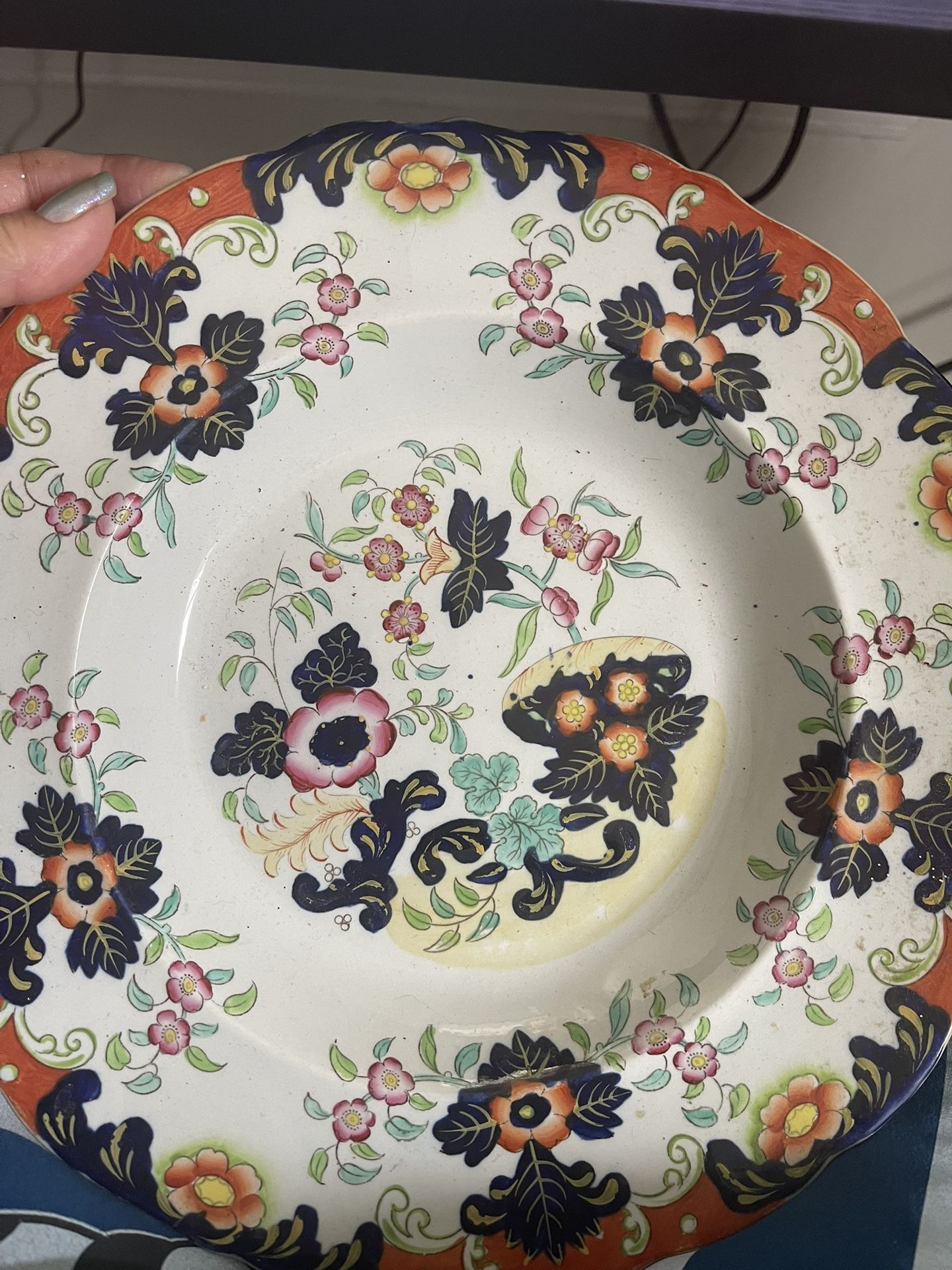 Alcocks Indian Ironstone Plates