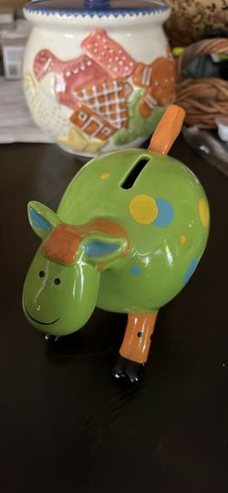 Polka Dots Piggy Bank 