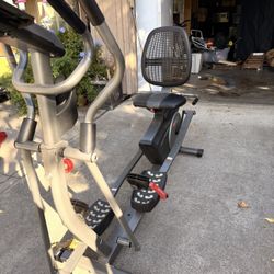 Elliptical Machine/bike Combo 