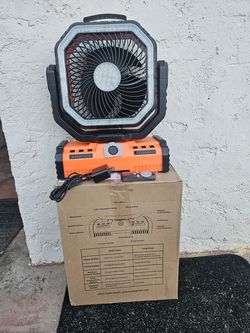 New Camping Fan With Remote Control