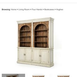 Selling Four Hands Storage Cabinet / Bookcase