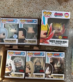 Naruto Shippuden Funko Pop Lot of 6