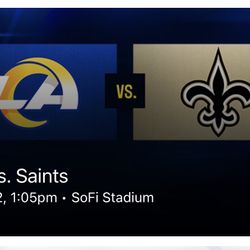 Rams Vs Saints 