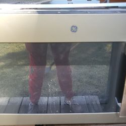 GE Microwave Stainless Steel 