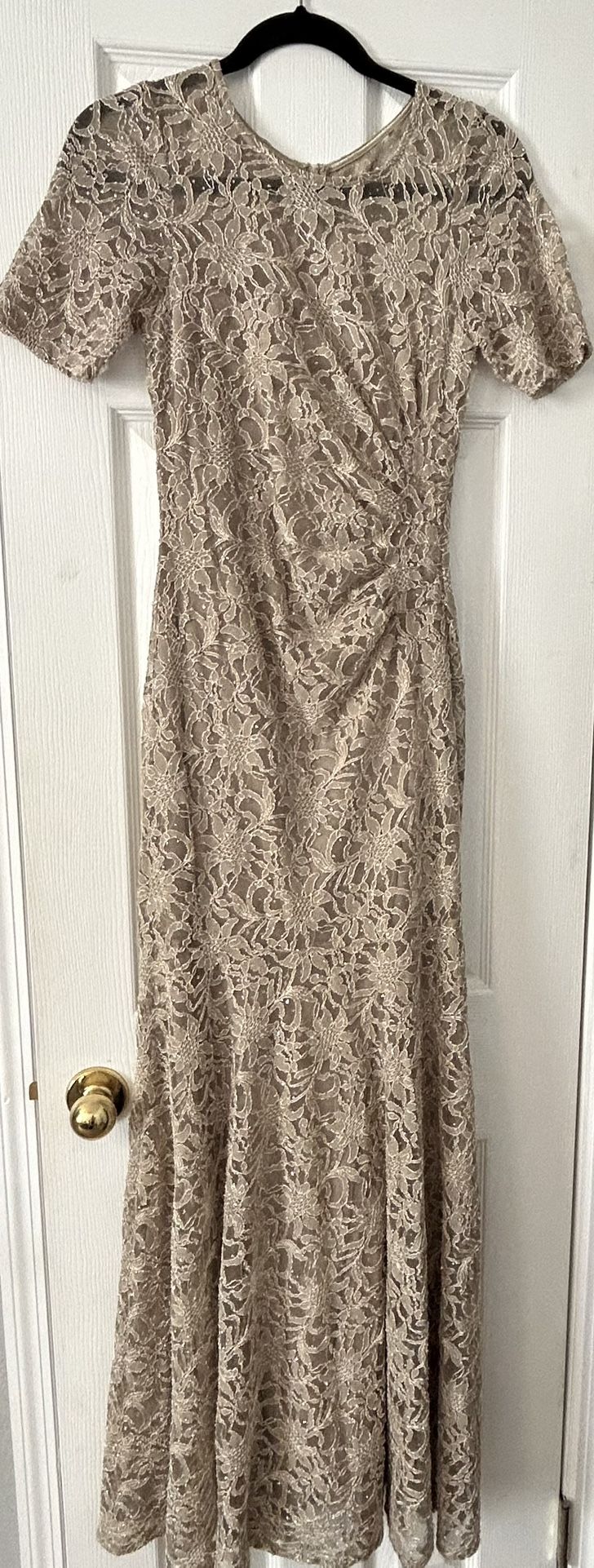 One By Eight Dress All-Over Sequin Lined Gown Size 2