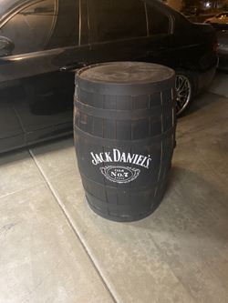 Jack Daniel’s Barrel (Cross streets are Camino al Norte and Tropical)