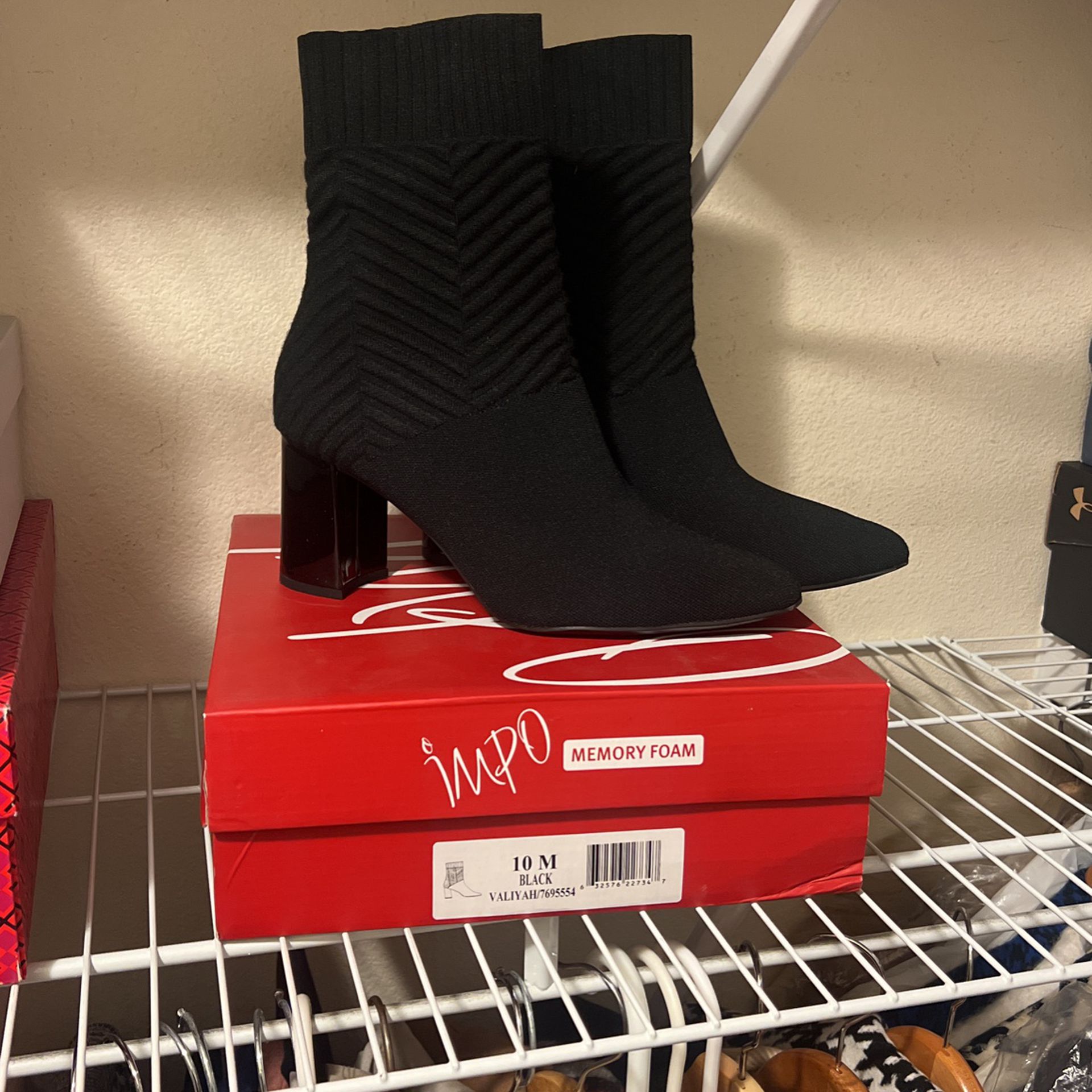 Black Boots, Size-10, $25