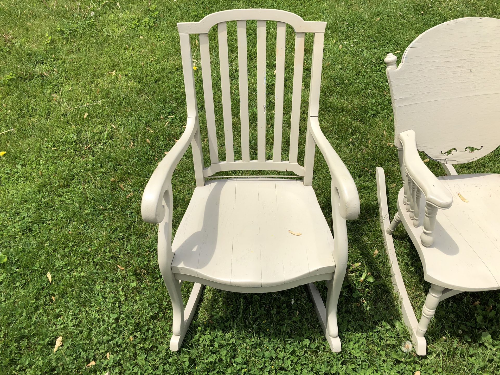 Antique Rocking Rocker Home Deck Porch Or Patio Chair Furniture 