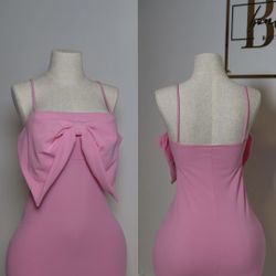 Pink Bow Dress
