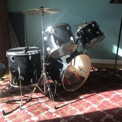 Drum Set And Throne
