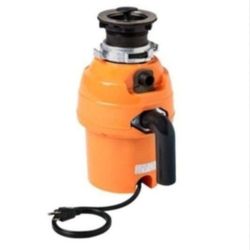 AmazonCommercial Garbage Disposal with Power Cord, 3/4 HP