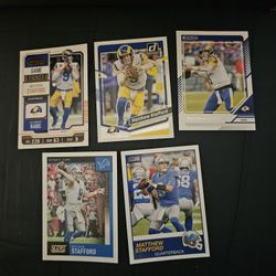 5 Cards Matthew Stafford