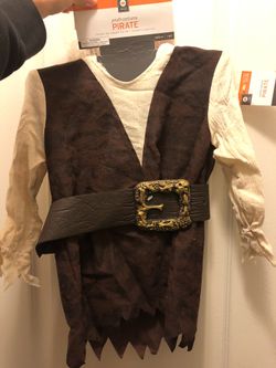 Pirate costume size 3+