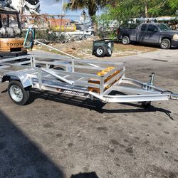 Pool service trailer