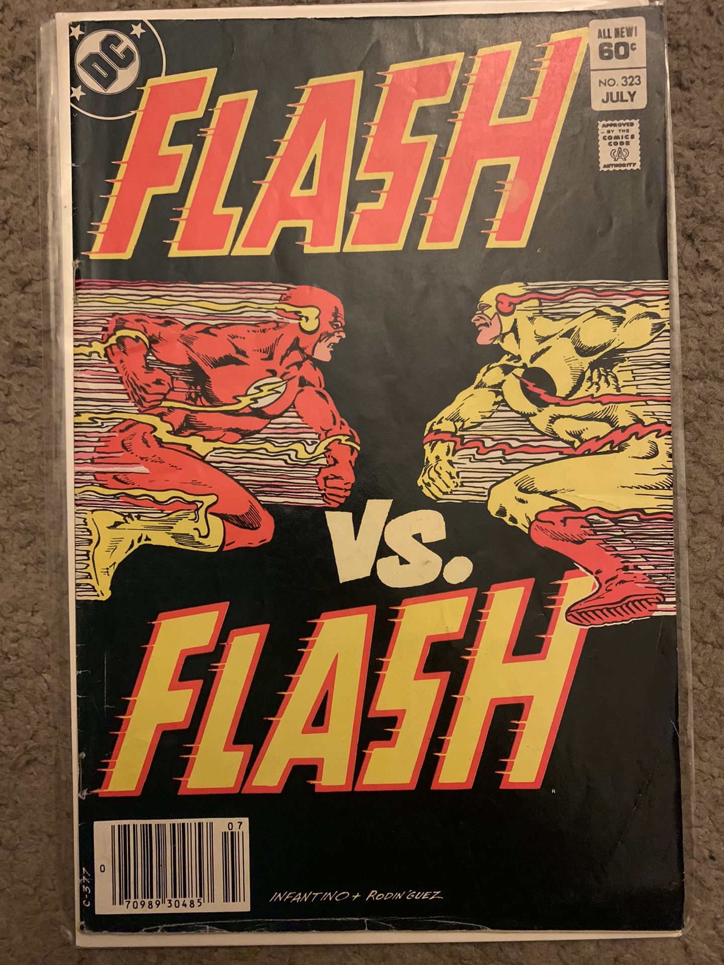 DC Comics The Flash (1959 1st Series) 323 Flash vs. The Reverse Flash - Bagged